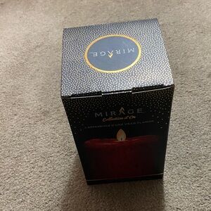 Mirage Candle Box with Red Candle Design